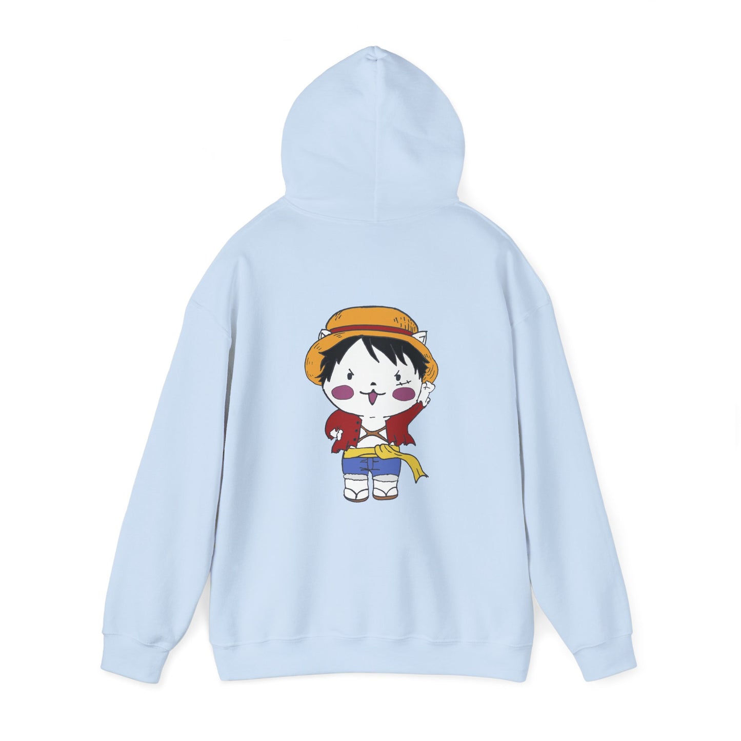 One Piece Hoodie - Luffy Back And Front