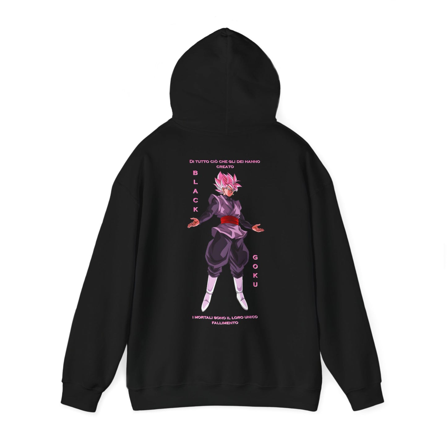 Dragon Ball Hoodie - Black Goku Back And Front