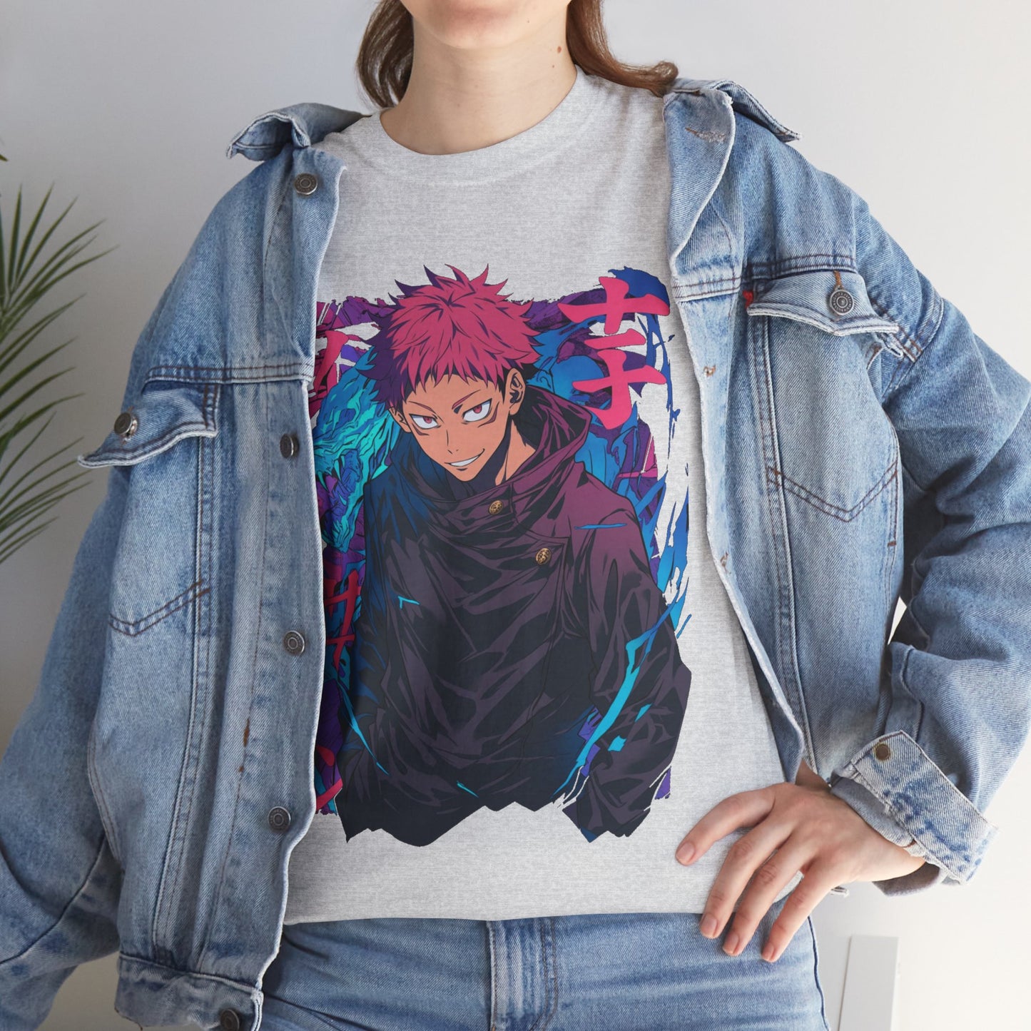 Unisex Heavy Cotton Tee - Jujutsu kaisen