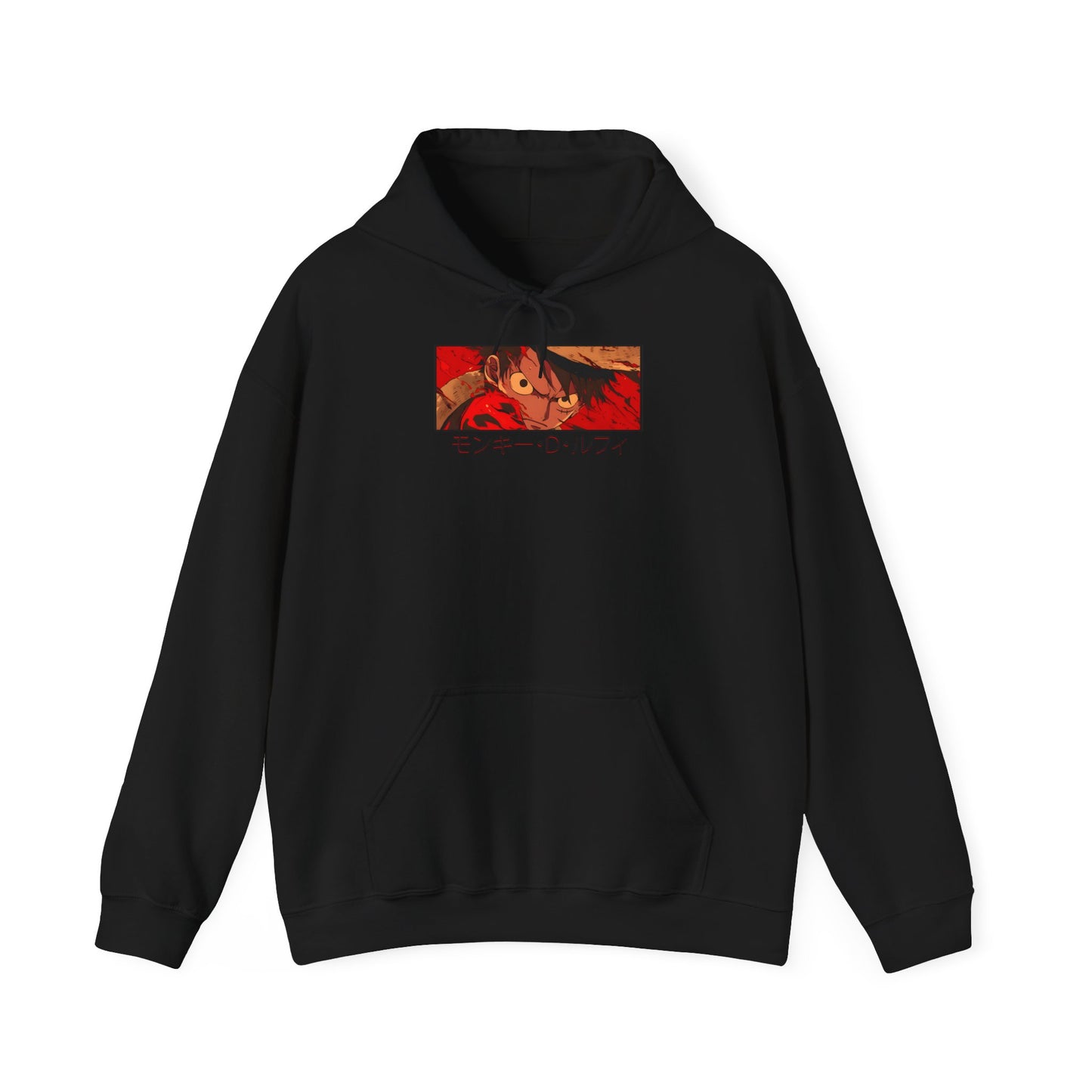 One Piece Hoodie - Luffy Back And Front