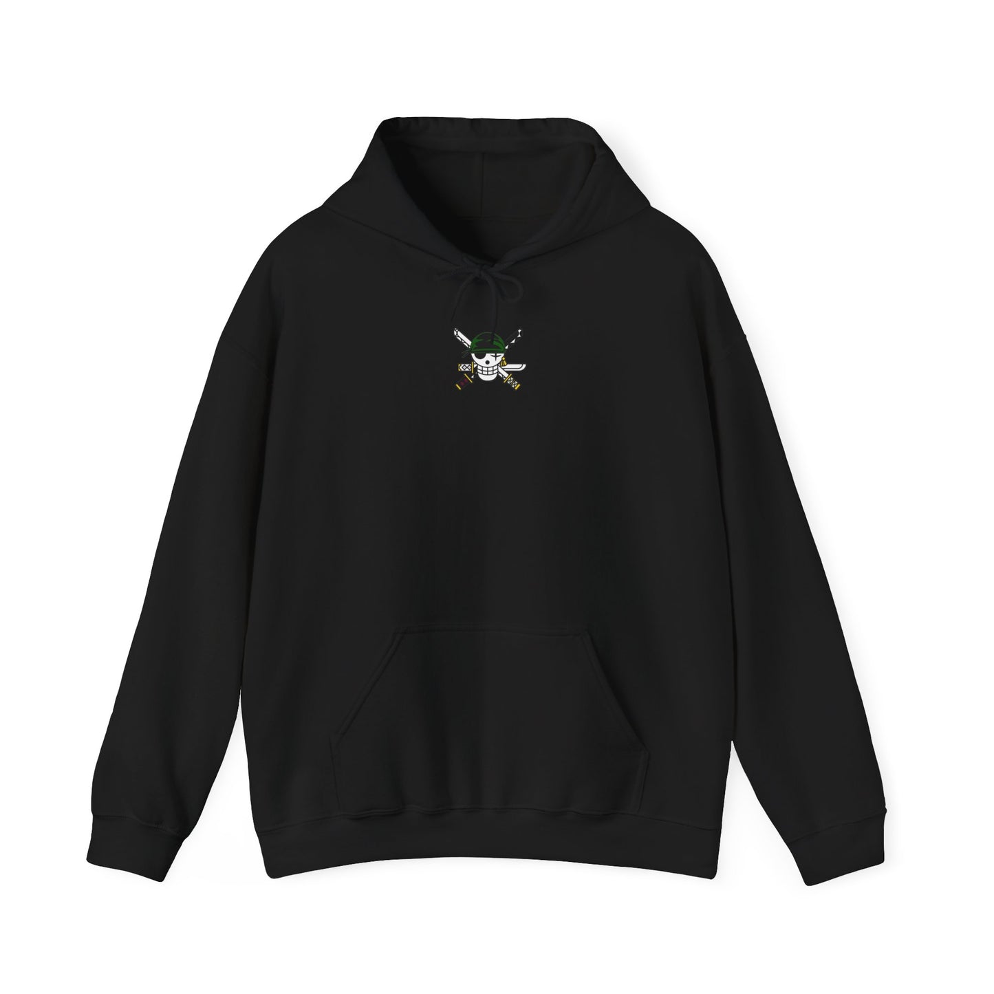 One Piece Hoodie - Zoro Back And Front