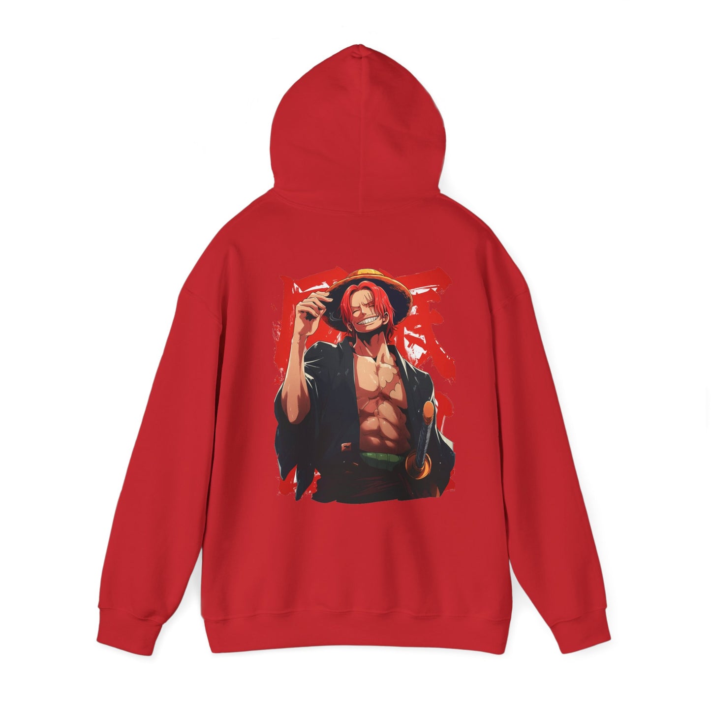 One Piece Hoodie - Shanks Back And Front