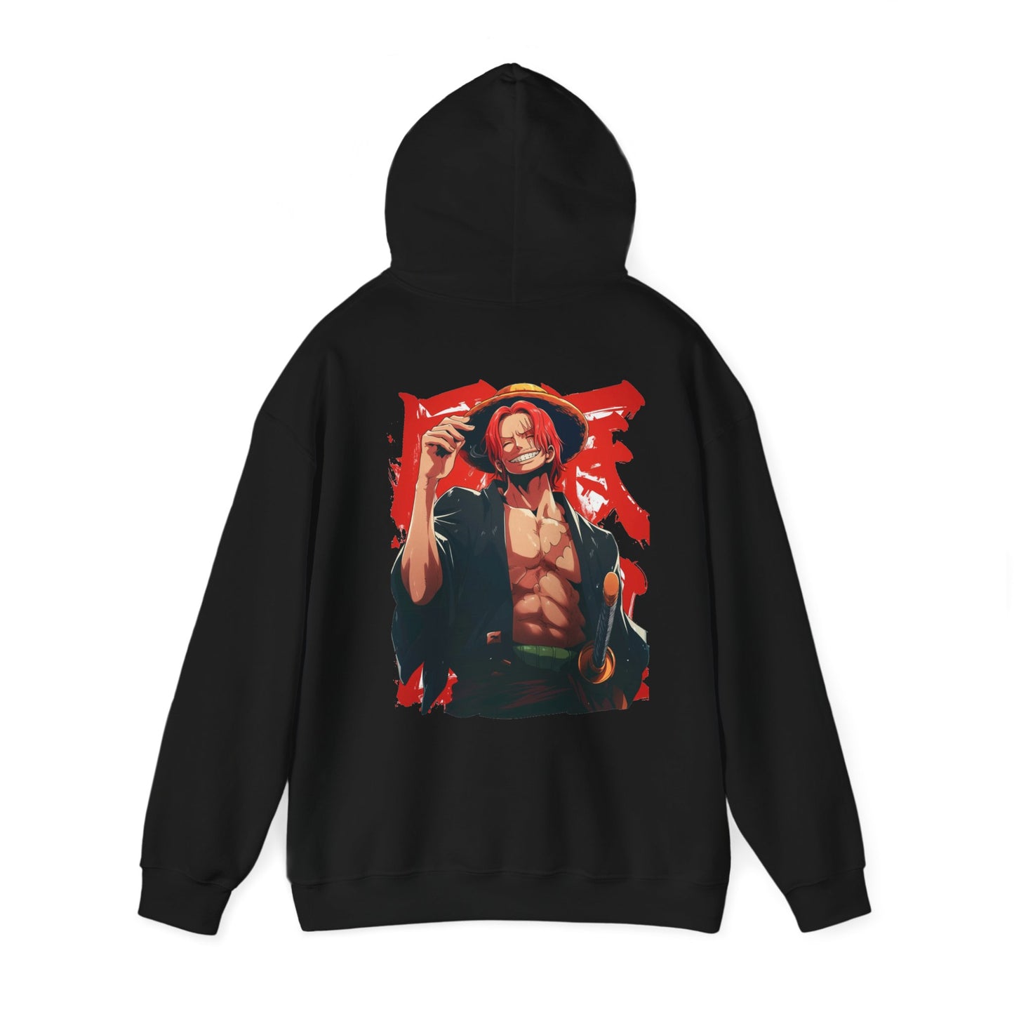 One Piece Hoodie - Shanks Back And Front