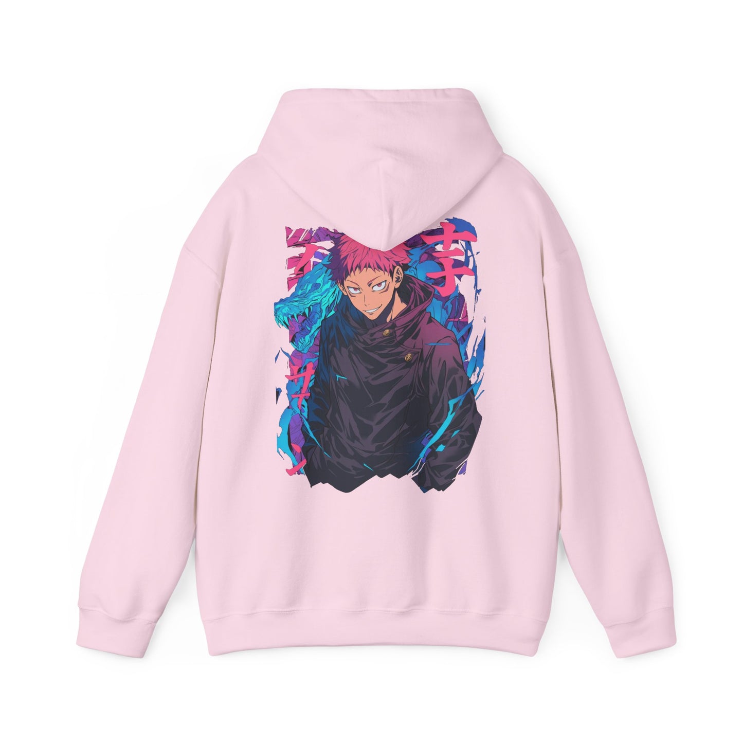 Jujutsu Kaisen Hoodie - Itadori Back And Front