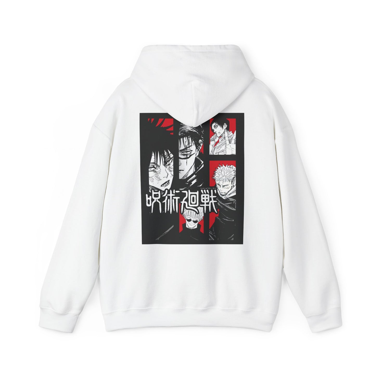 Jujutsu Kaisen Hoodie - Magicians Back And Front