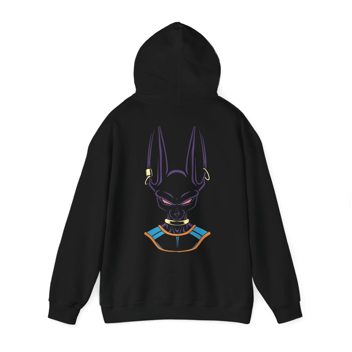 Dragon Ball Hoodie - Beerus Back And Front