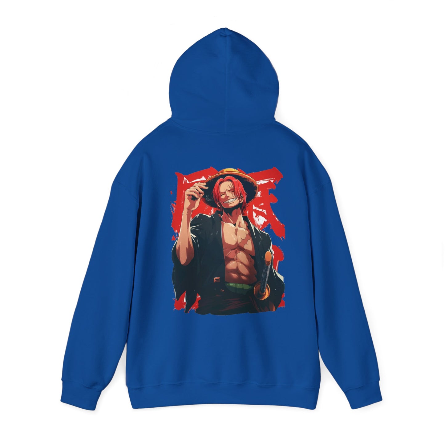 One Piece Hoodie - Shanks Back And Front