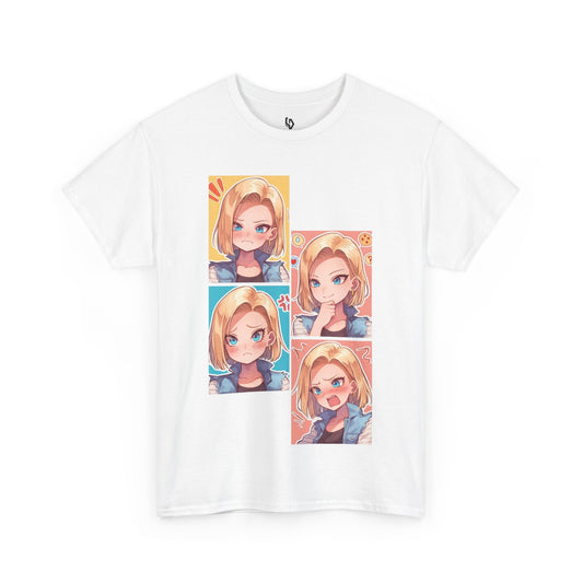 DragonBall T-shirt - Android18 Front