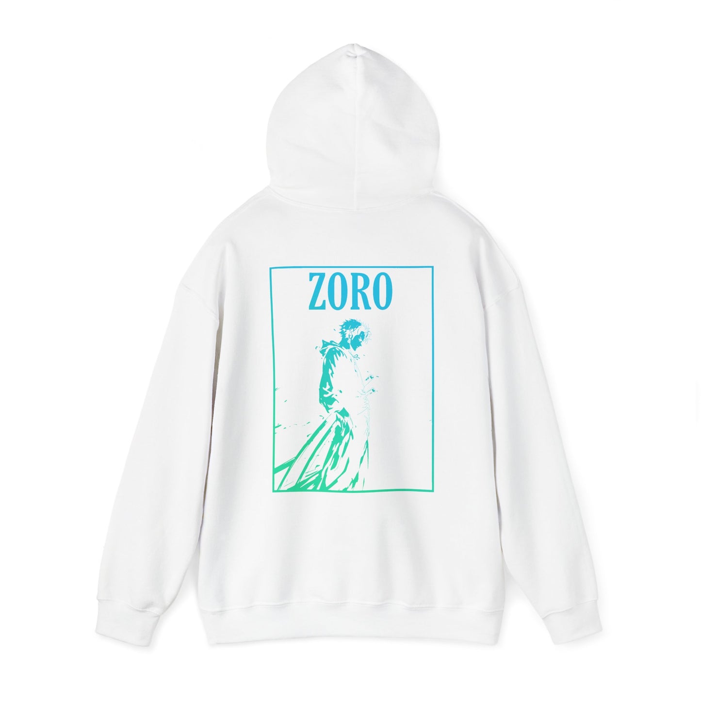 One Piece Hoodie - Zoro Back And Front