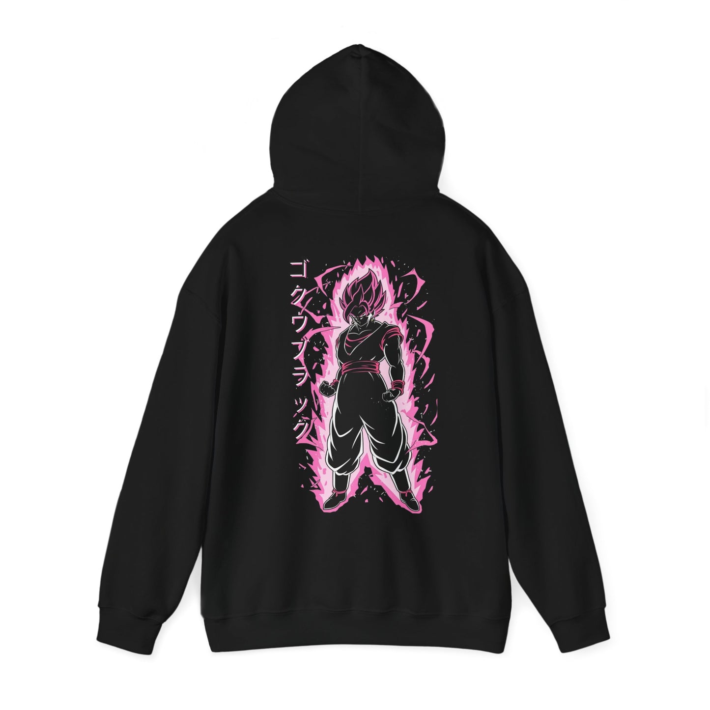 Dragon Ball Hoodie - Black Goku Back And Front