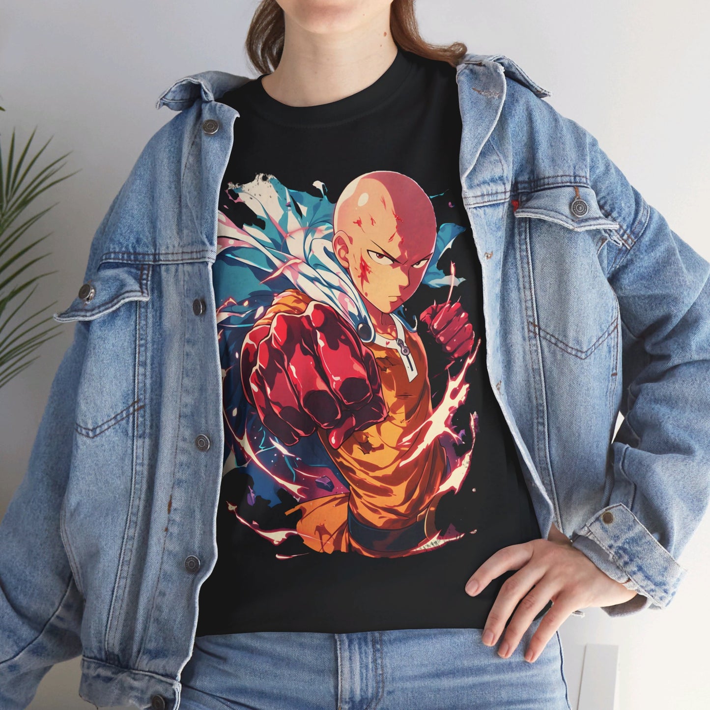 Unisex Heavy Cotton Tee - One Punch Man