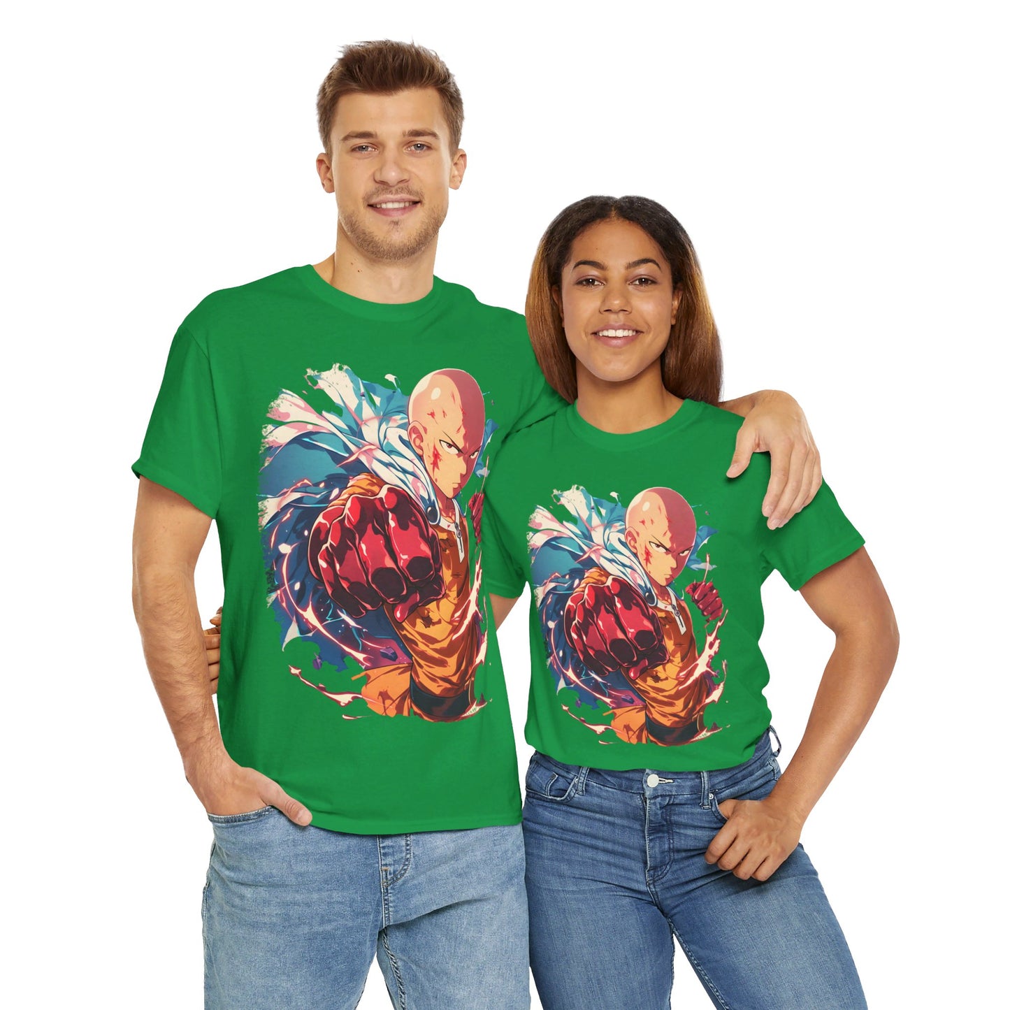 Unisex Heavy Cotton Tee - One Punch Man