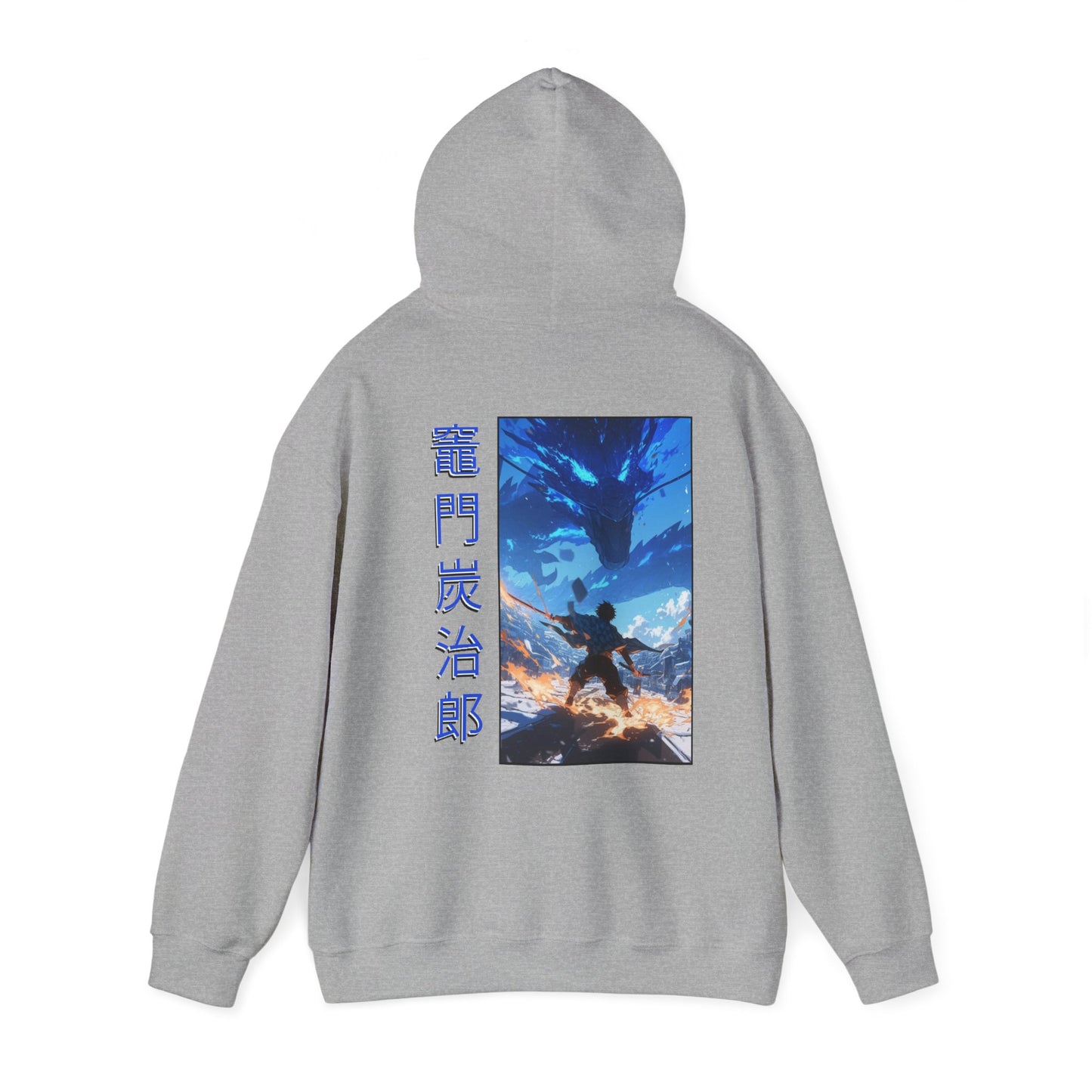 Demon Slayer Hoodie - Tanjiro Back And Front