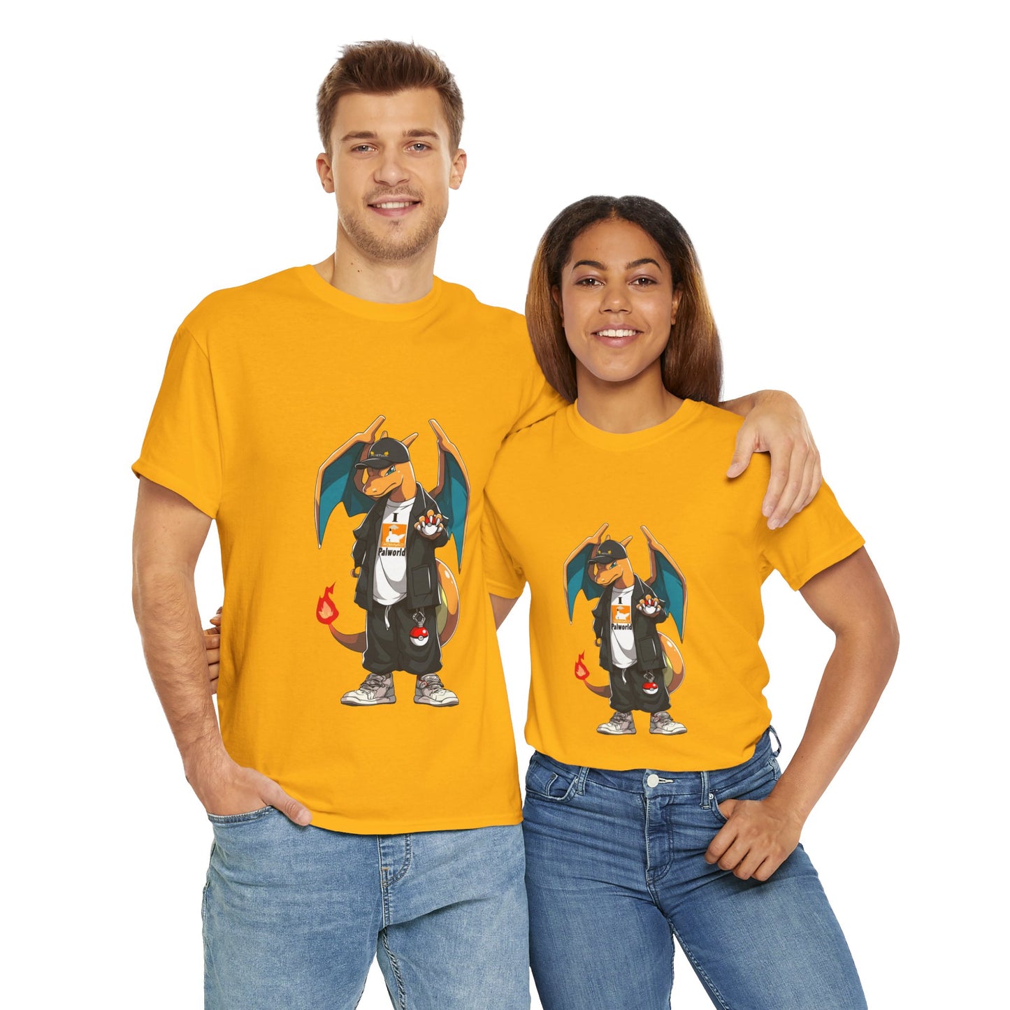 Unisex Heavy Cotton Tee - Pokemon