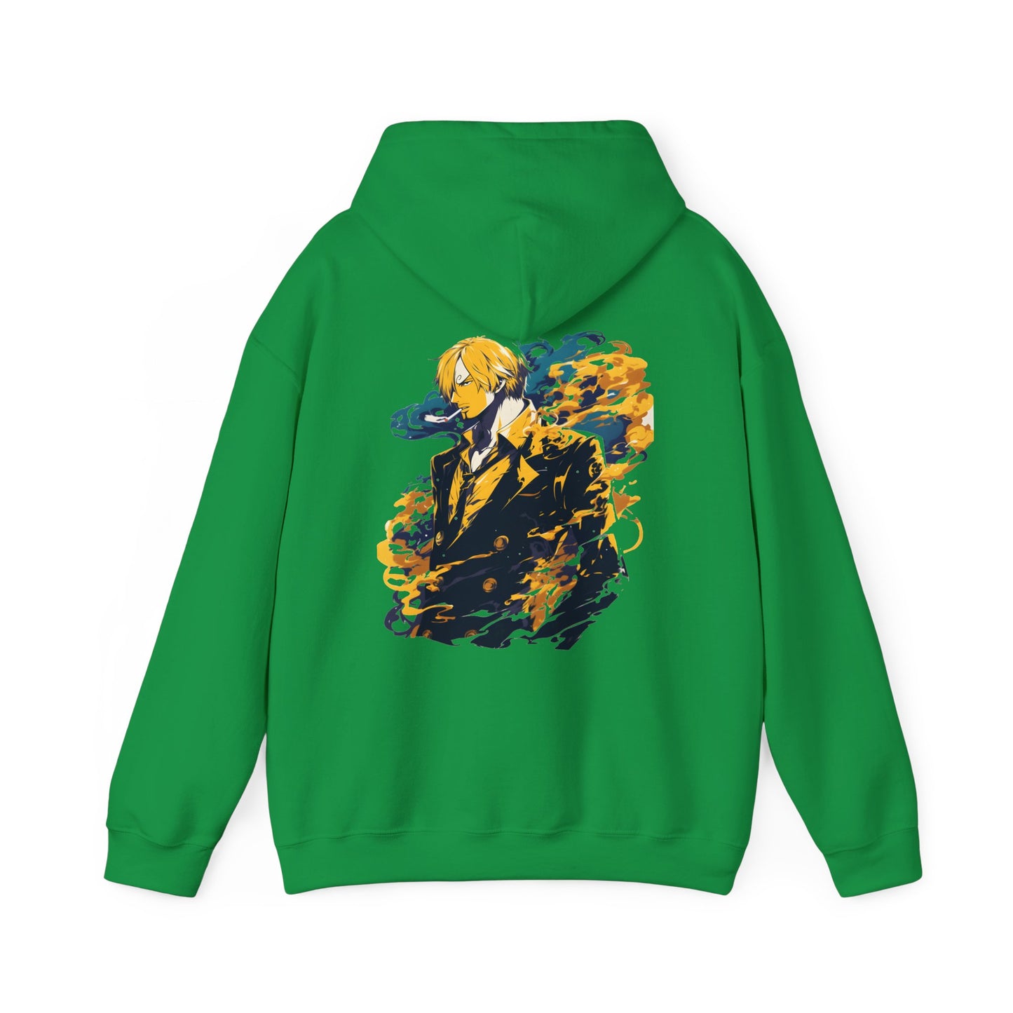 One Piece Hoodie - Sanji Back And Front