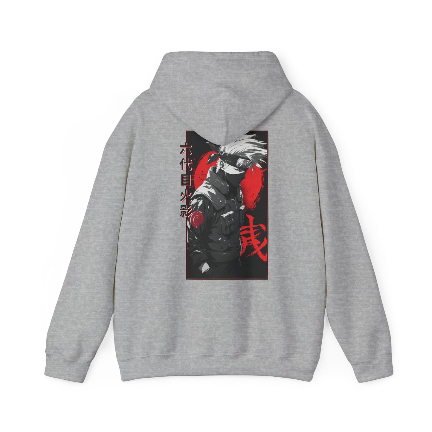 Naruto Hoodie - Kakashi Back And Front