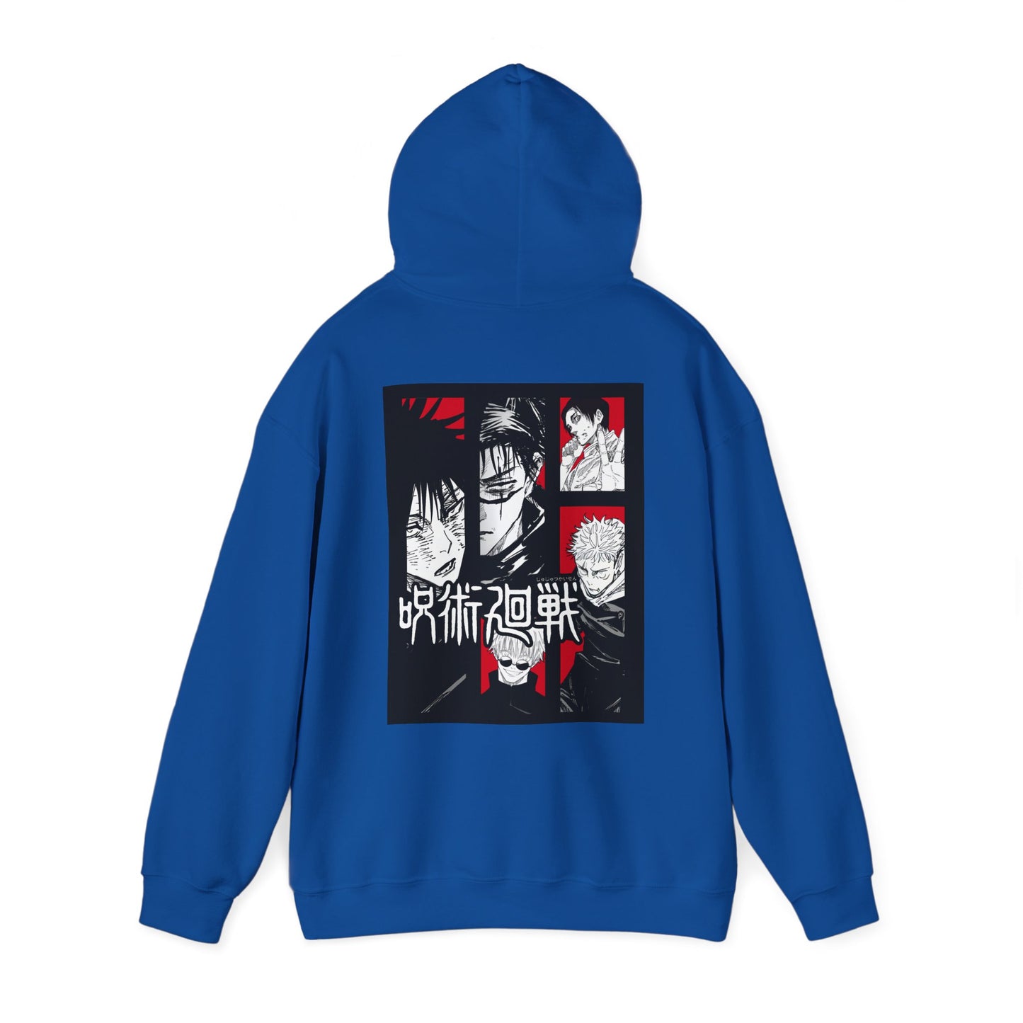 Jujutsu Kaisen Hoodie - Magicians Back And Front