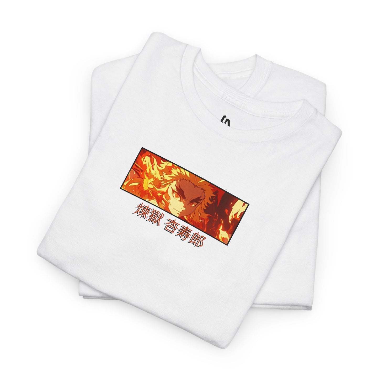 Demon Slayer T-Shirt - Rengoku Back and Front