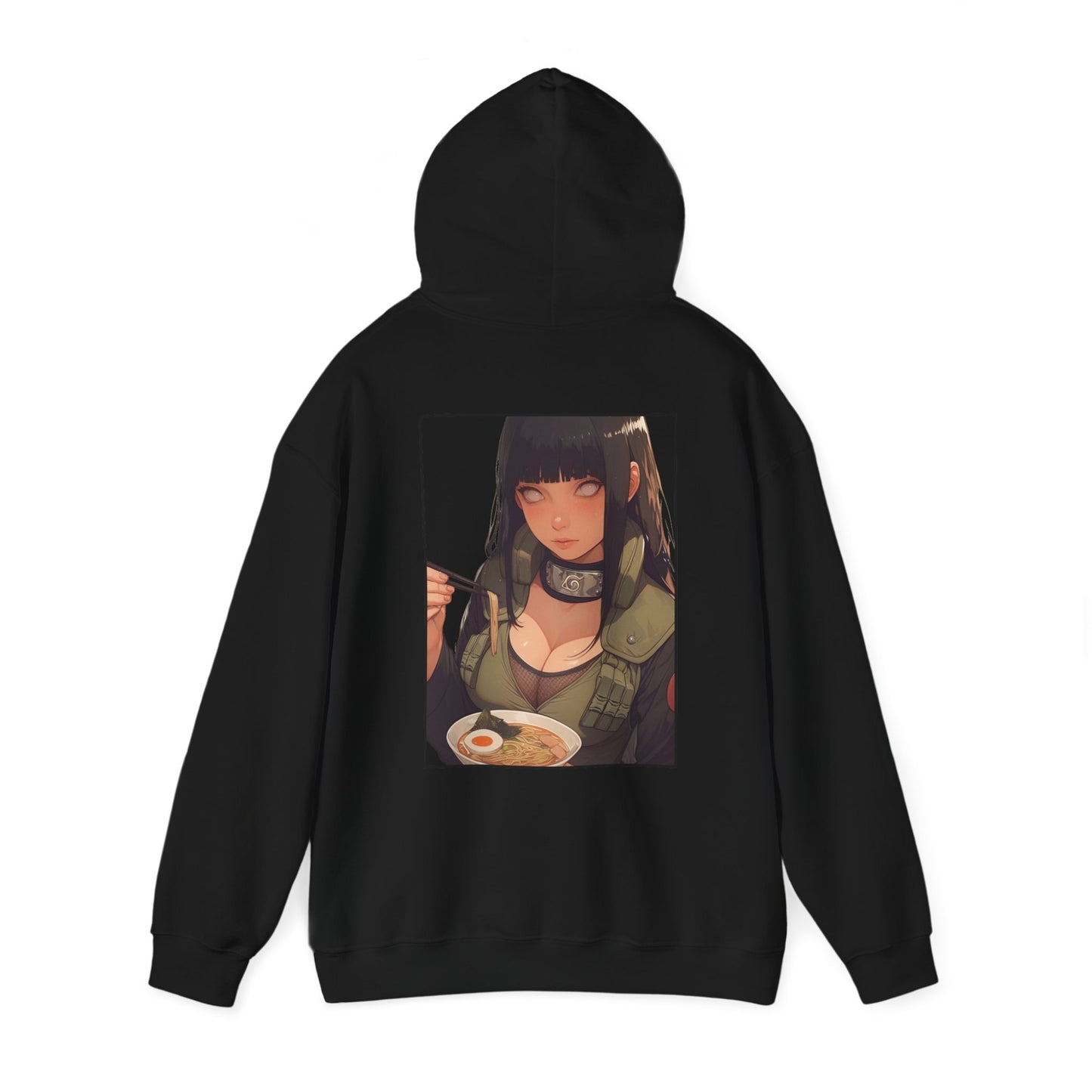 Naruto Hoodie - Hinata Back And Front