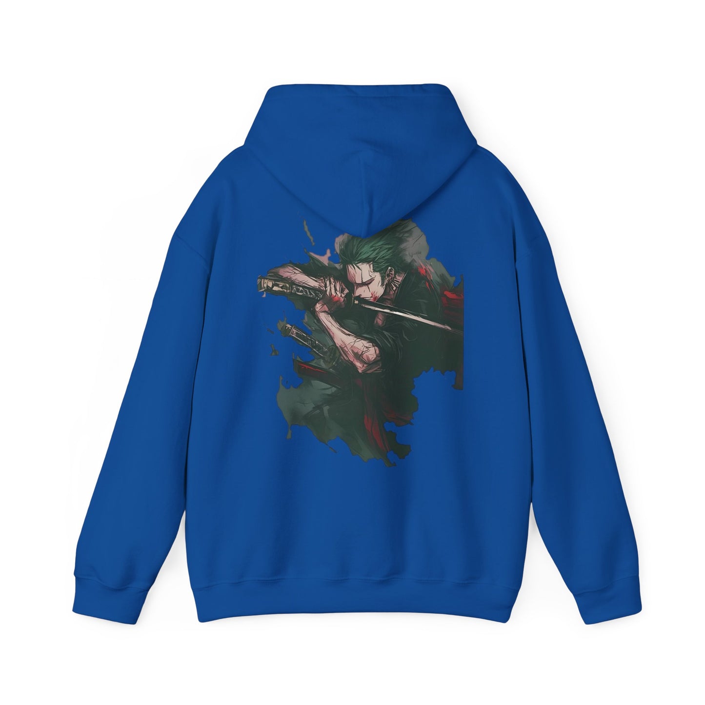 One Piece Hoodie - Zoro Back And Front