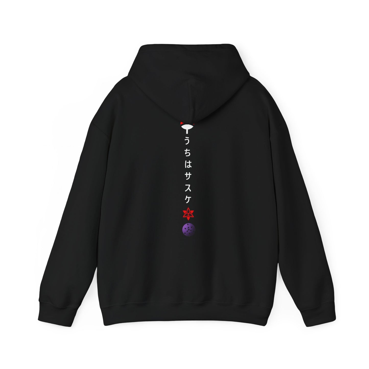 Naruto Sweatshirt - Sasuke Back And Front