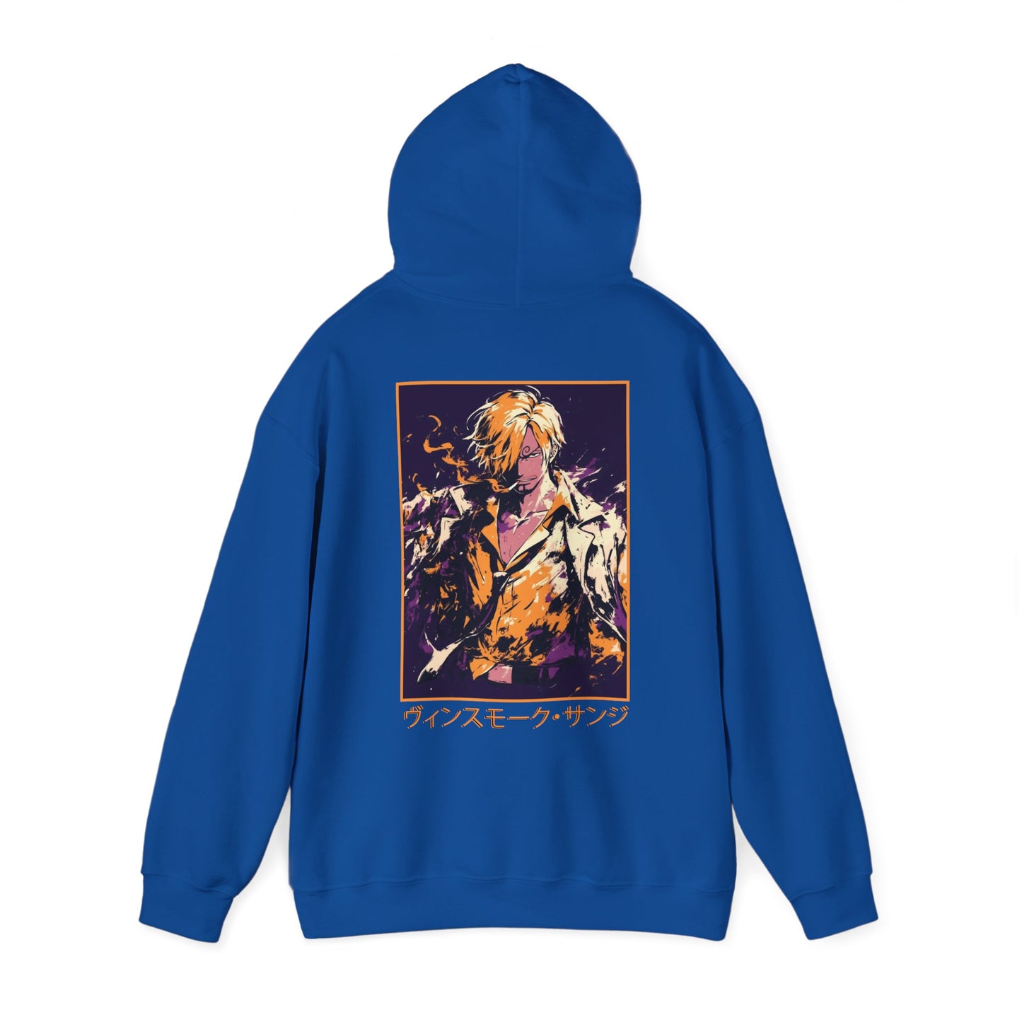 One Piece Hoodie - Sanji Back And Front