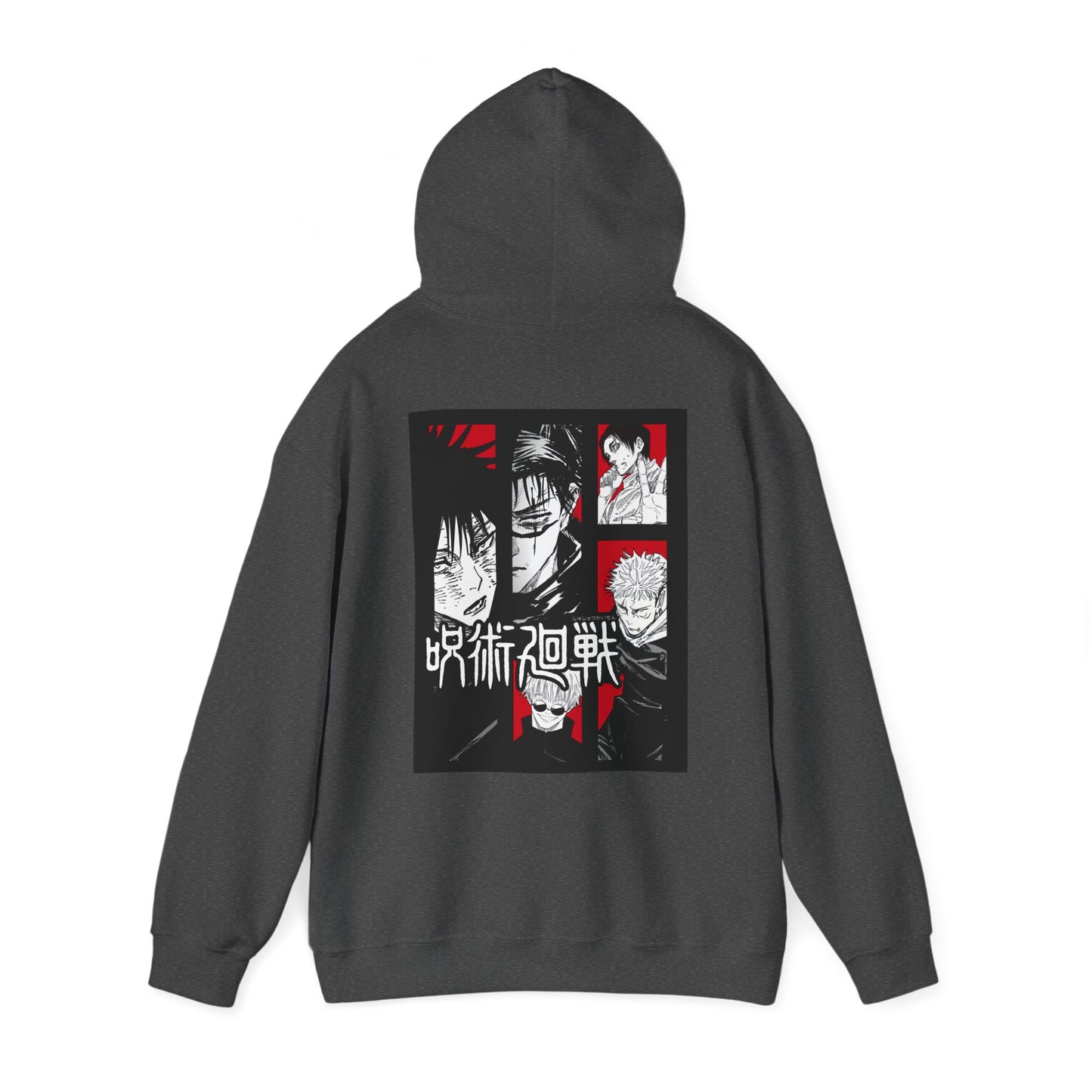 Jujutsu Kaisen Hoodie - Magicians Back And Front