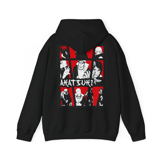 Naruto Hoodie - Akatsuki Back And Front