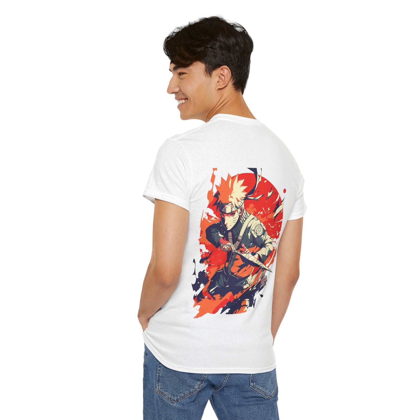 Naruto T-Shirt - Naruto Back and Front