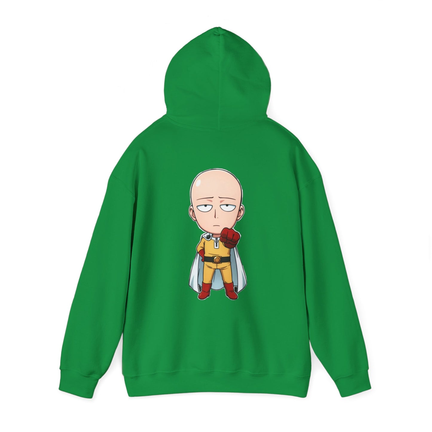 One Punch Man Hoodie - Saitama Back And Front