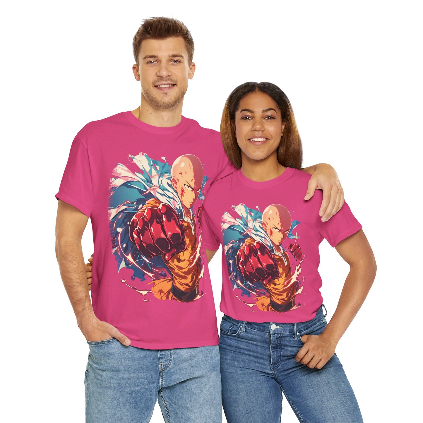 Unisex Heavy Cotton Tee - One Punch Man