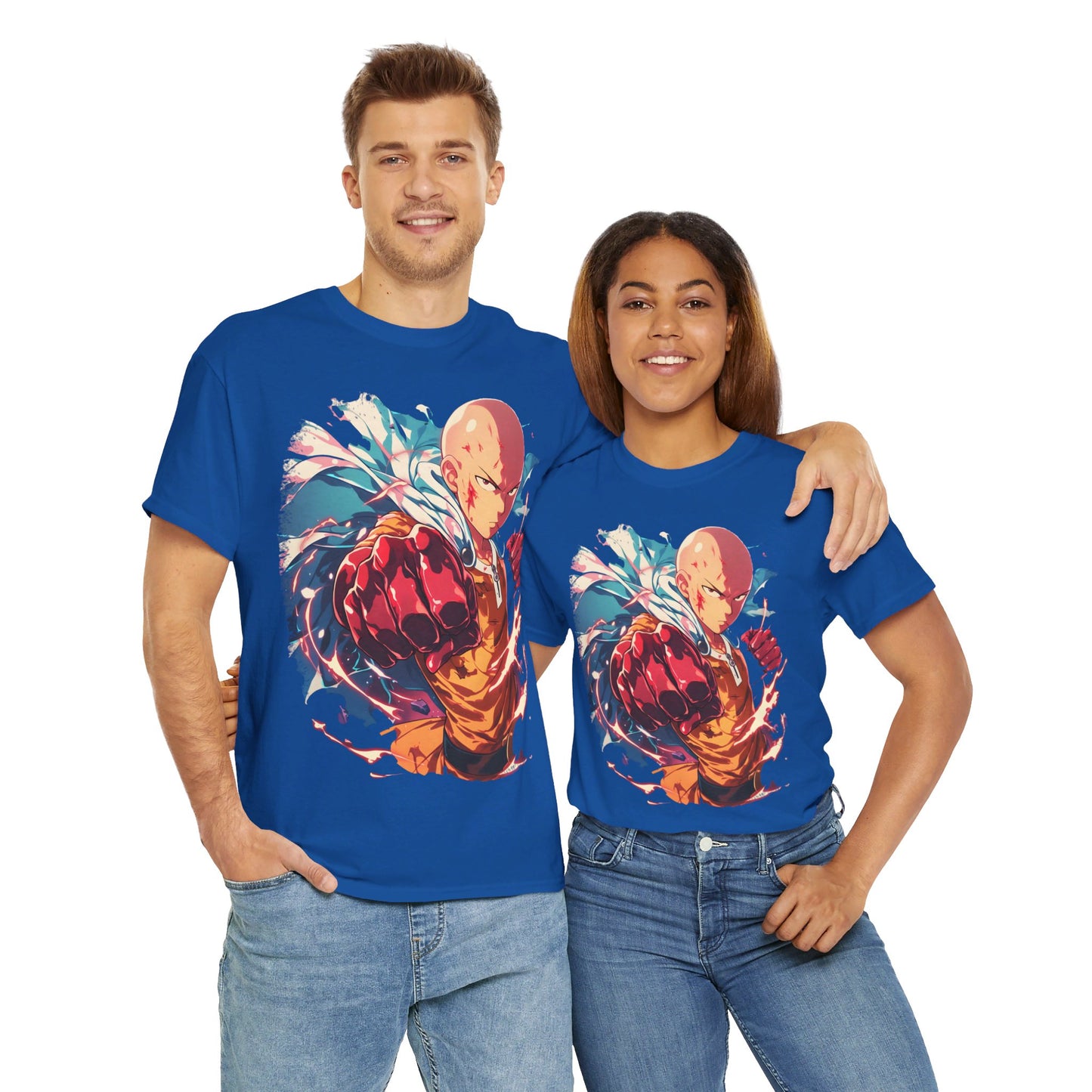 Unisex Heavy Cotton Tee - One Punch Man