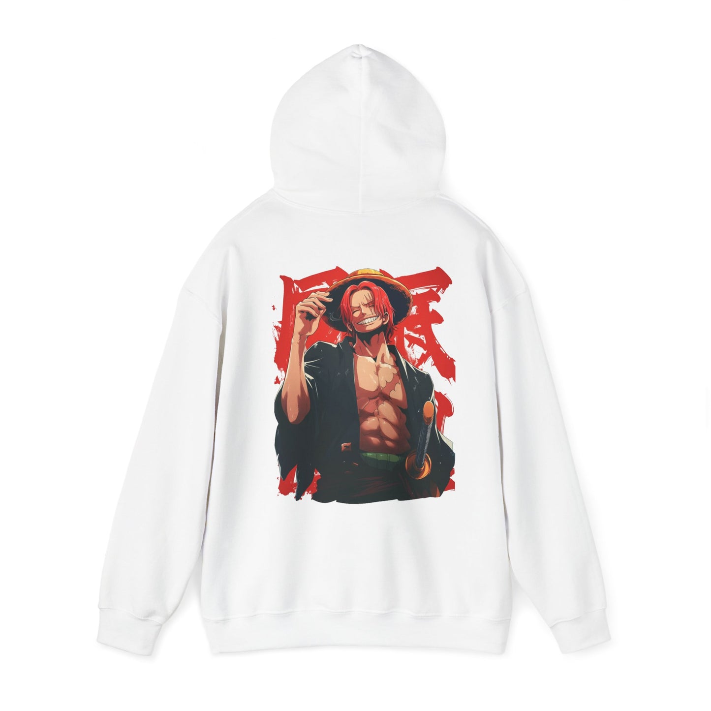 One Piece Hoodie - Shanks Back And Front