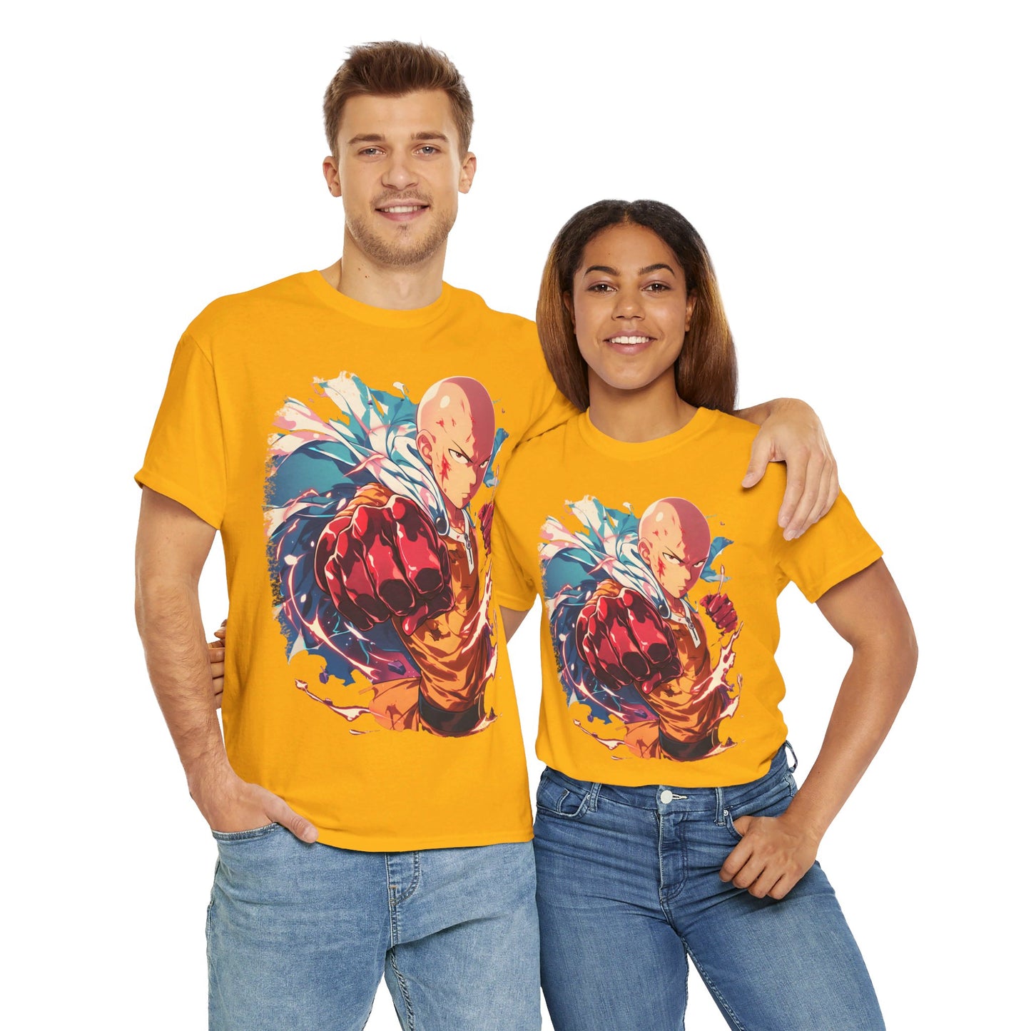 Unisex Heavy Cotton Tee - One Punch Man