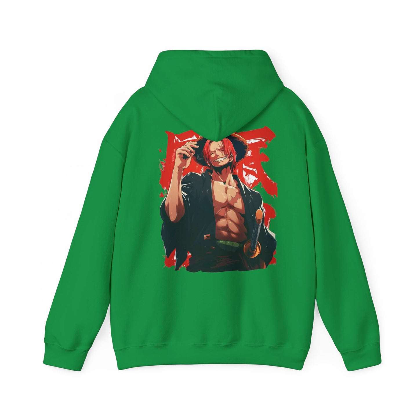 One Piece Hoodie - Shanks Back And Front