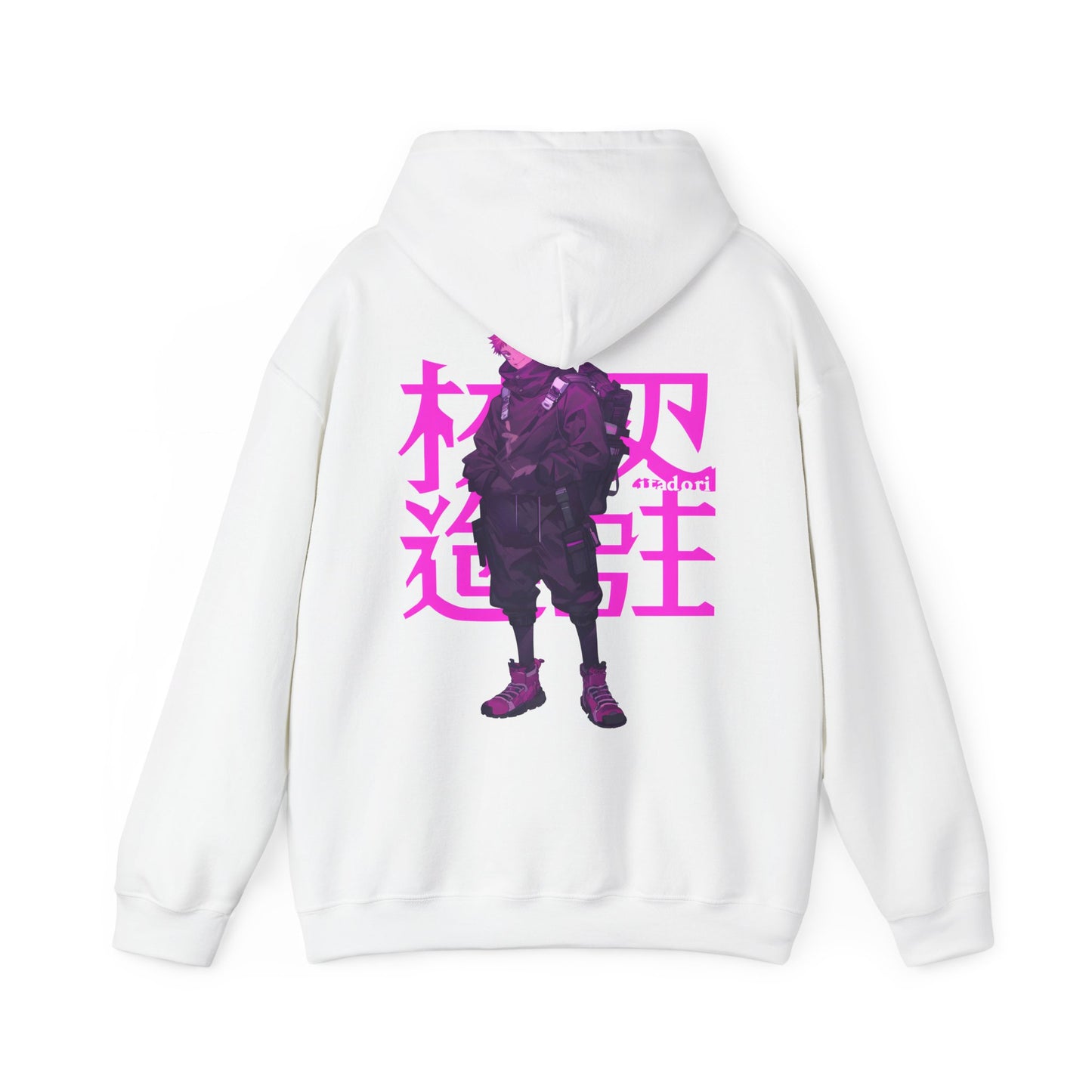 Jujutsu kaisen Hoodie - ItadoriYuji Back and Front