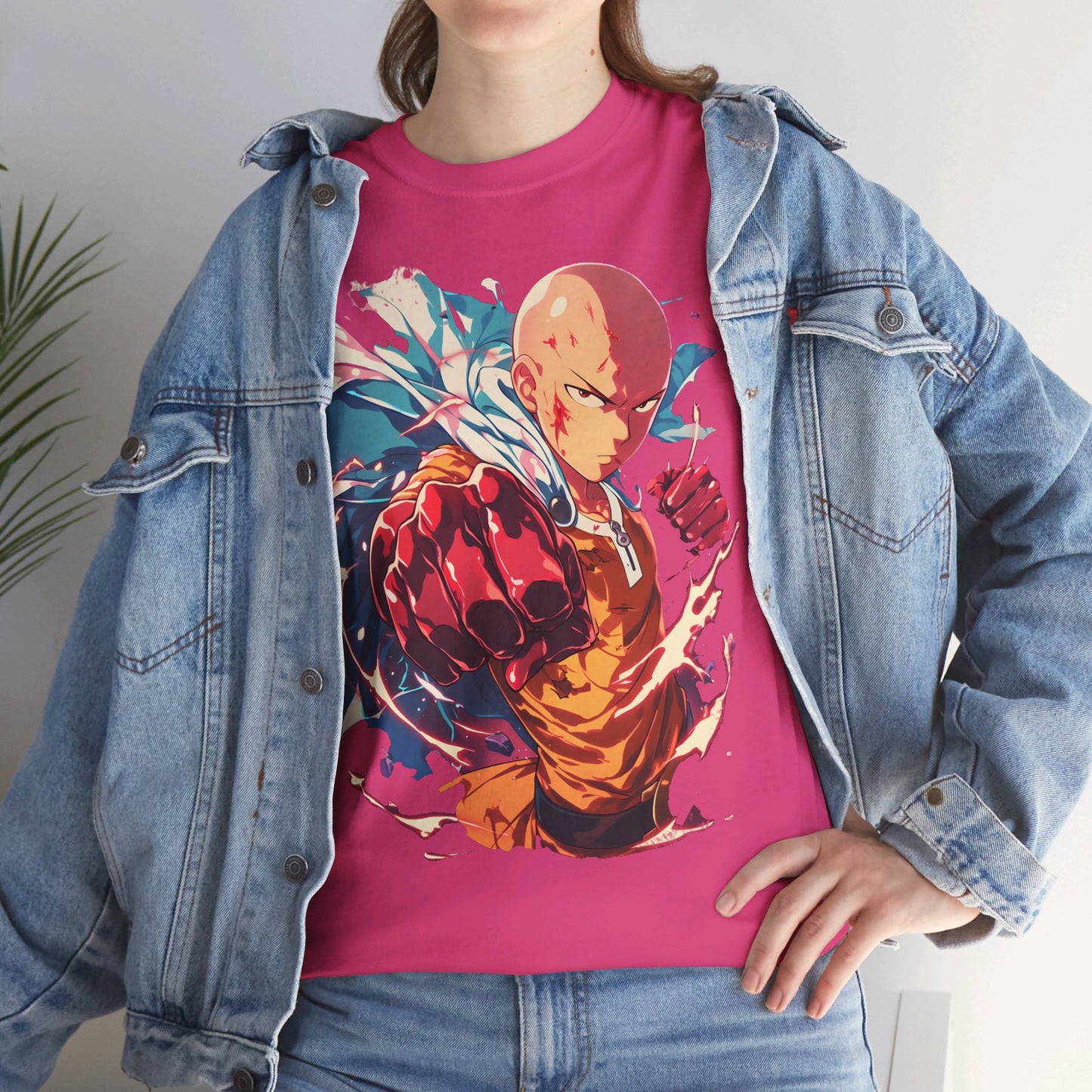 Unisex Heavy Cotton Tee - One Punch Man