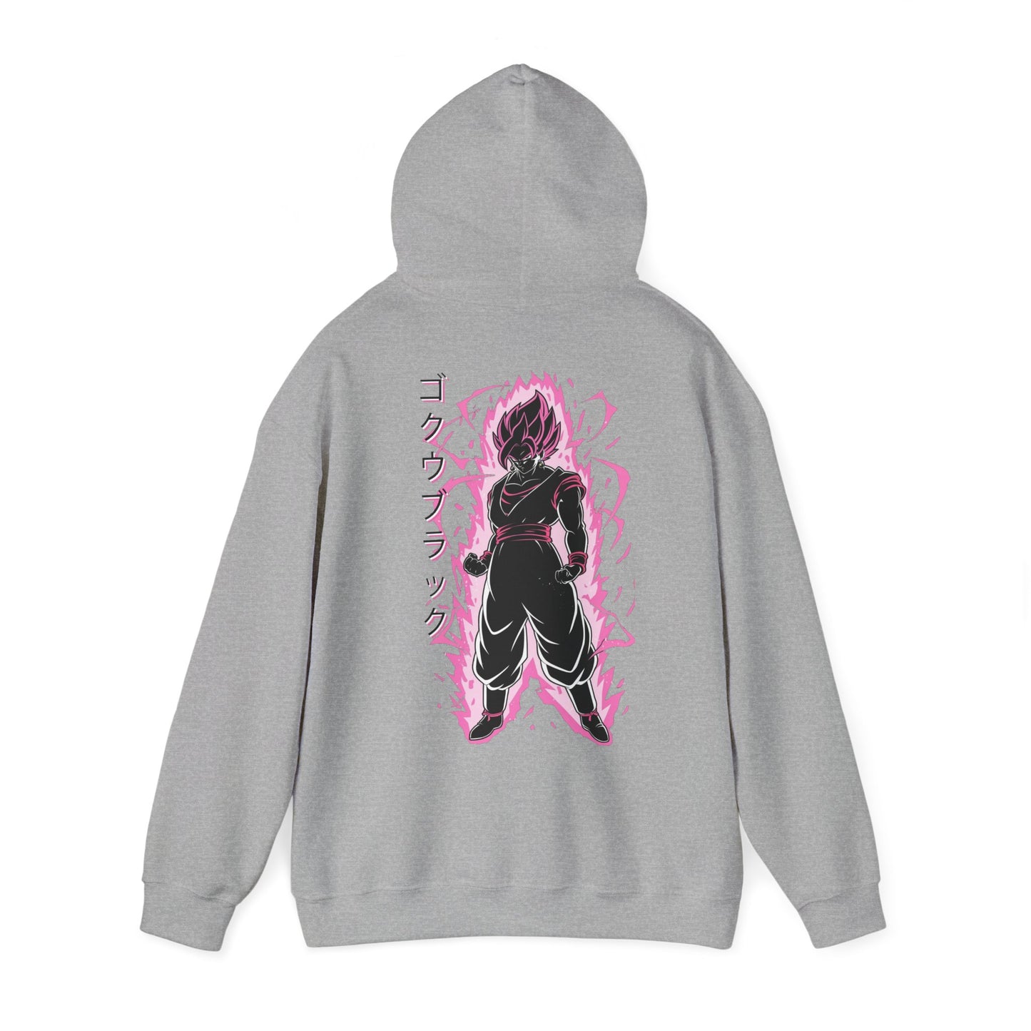 Dragon Ball Hoodie - Black Goku Back And Front