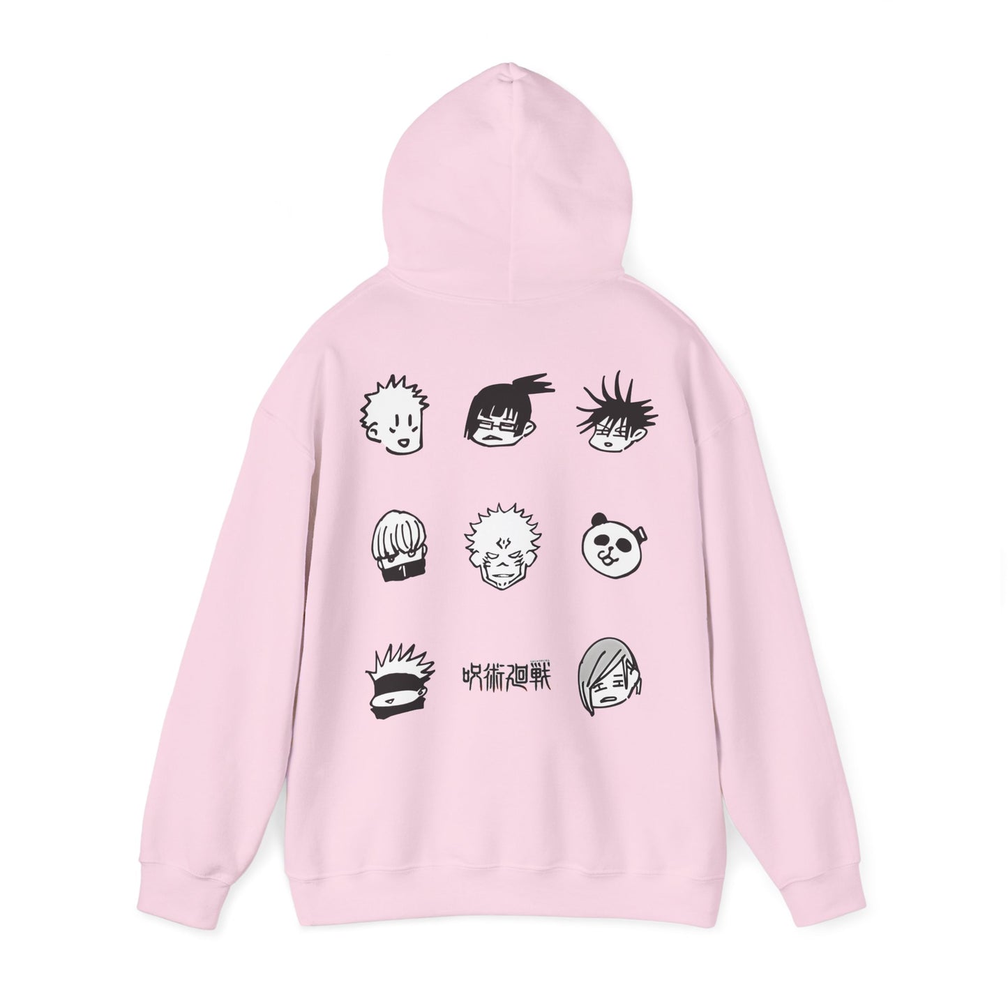 Jujutsu Kaisen Hoodie - Jujutsu Kaisen Back And Front