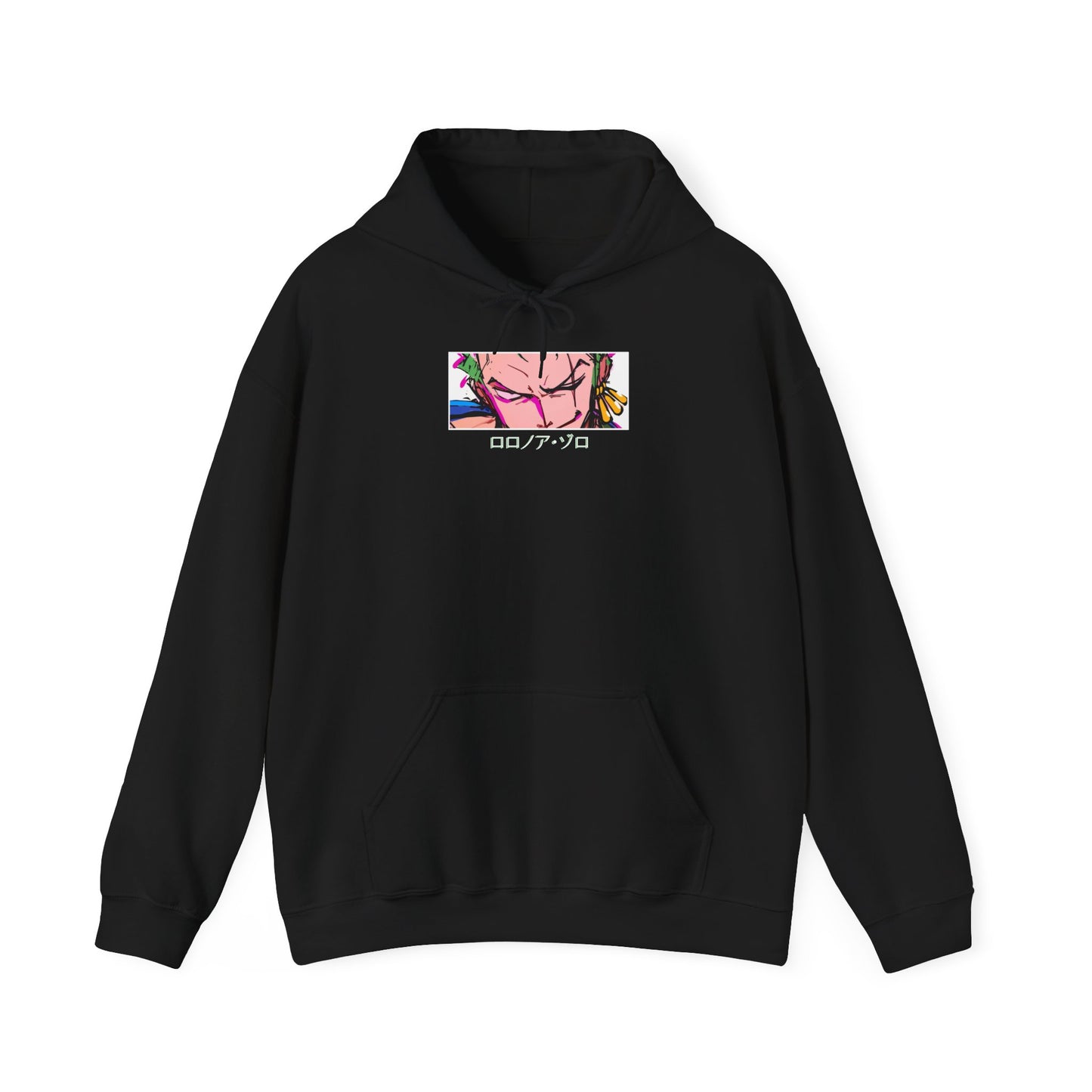 One Piece Hoodie - Zoro Back And Front