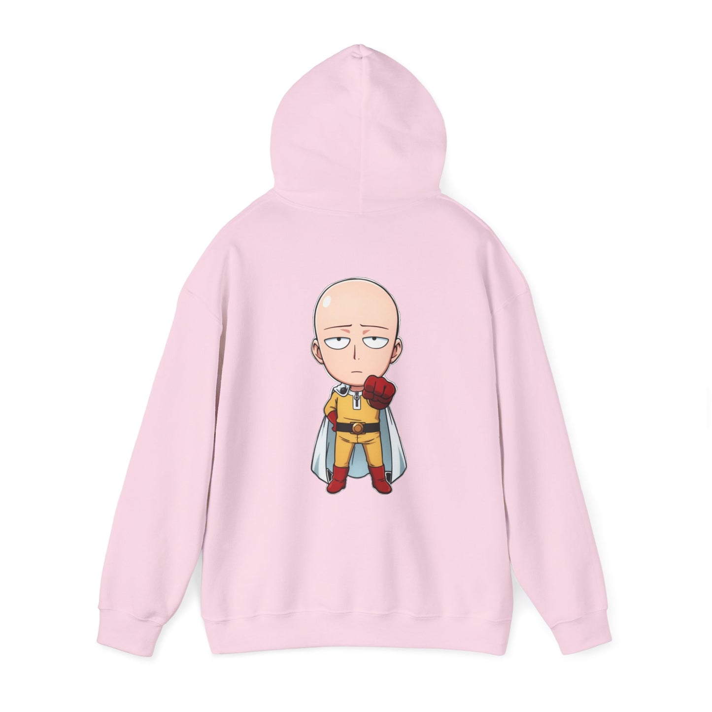 One Punch Man Hoodie - Saitama Back And Front