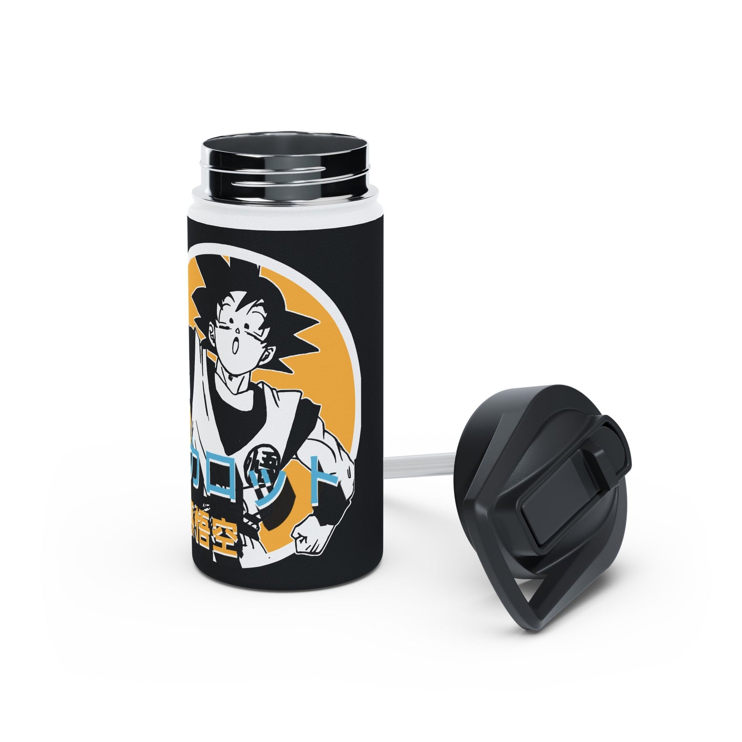 Stainless Steel Water Bottle, Standard Lid - Goku