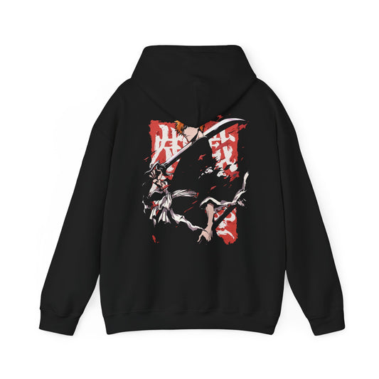 Bleach Hoodie - Ichigo Back And Front