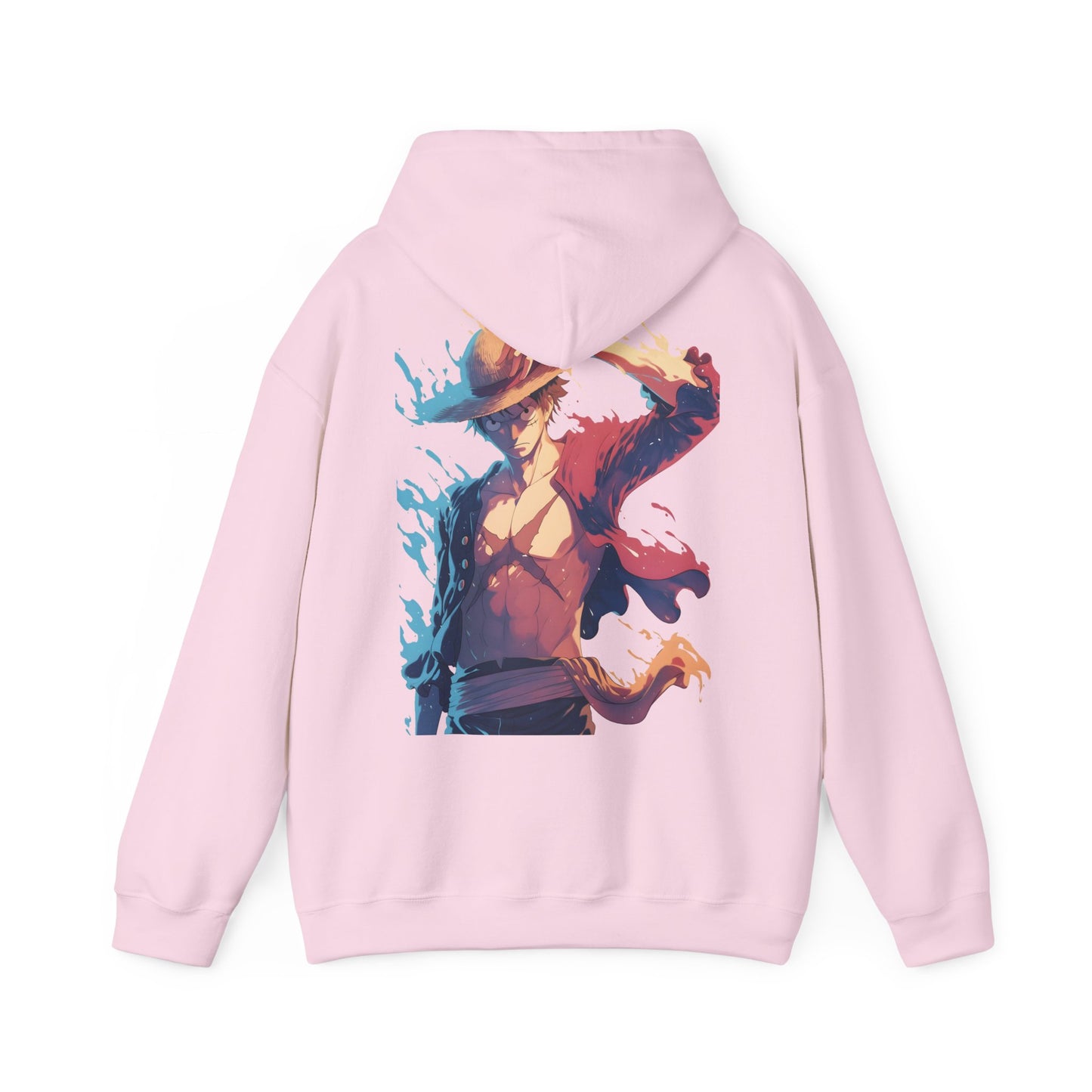 One Piece Hoodie - Luffy Back And Front