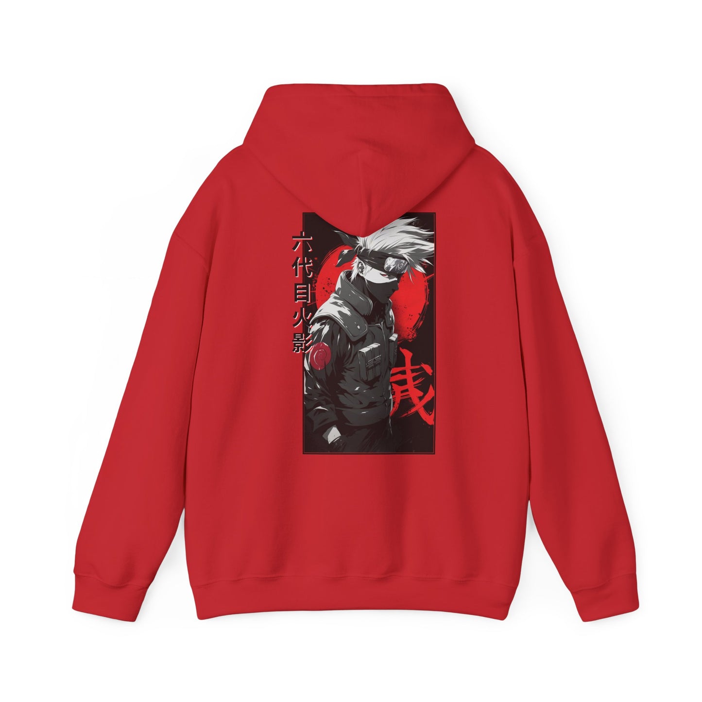 Naruto Hoodie - Kakashi Back And Front