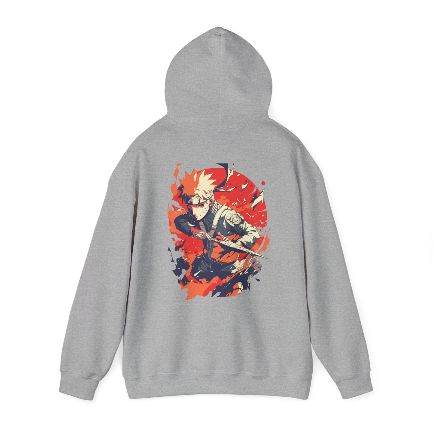 Naruto Hoodie - Naruto Back And Front