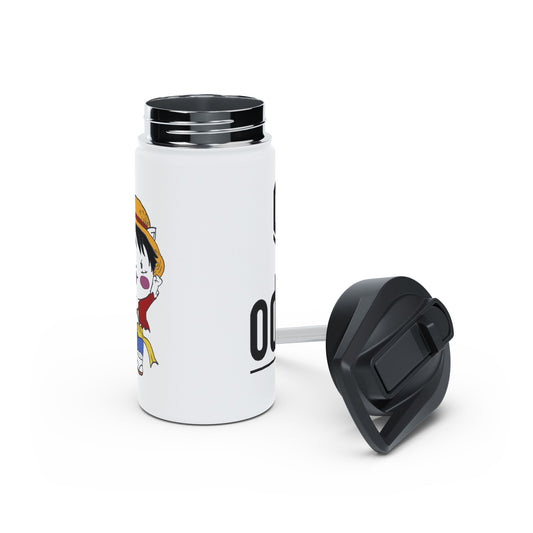 Stainless Steel Water Bottle, Standard Lid - One Piece + Logo