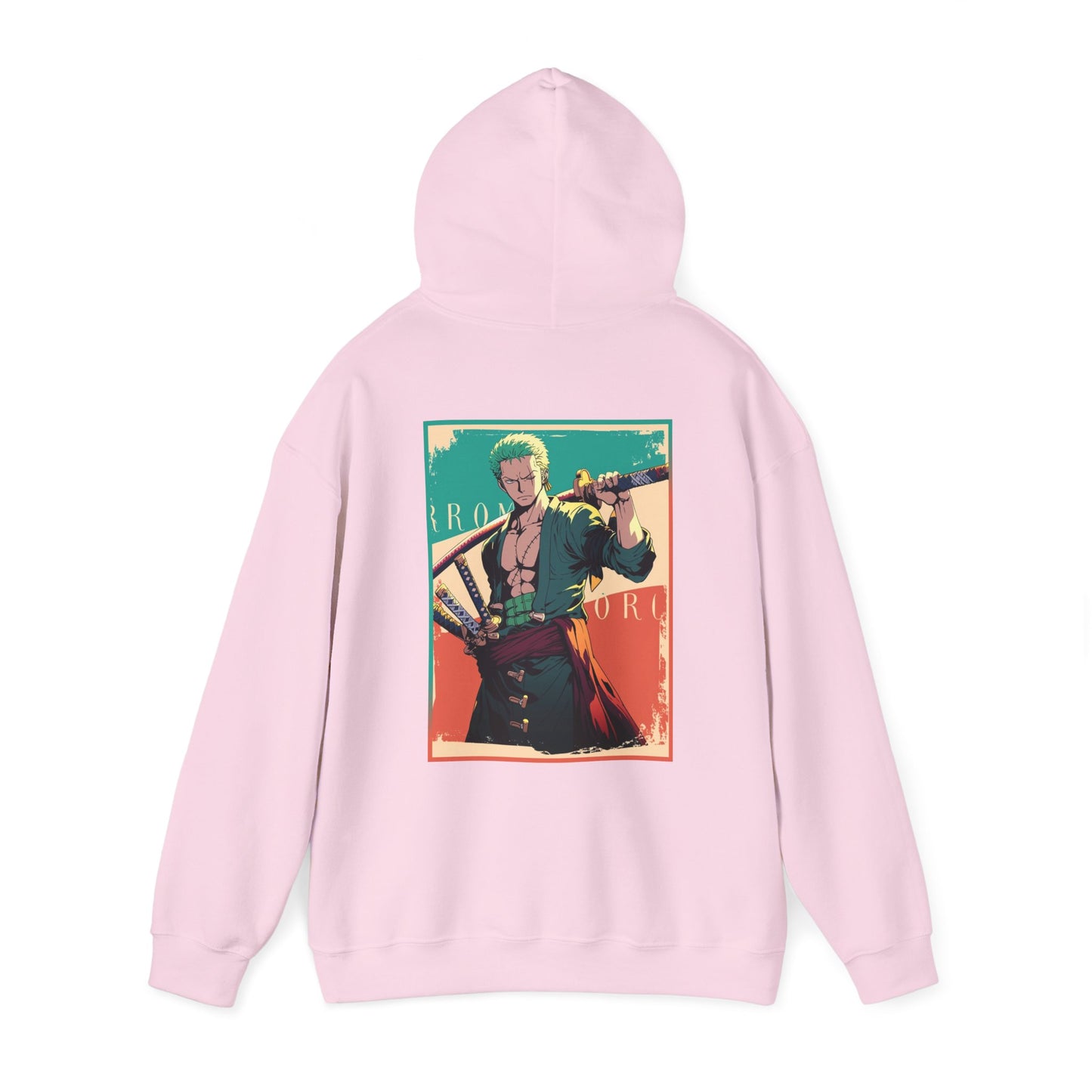 One Piece Hoodie - Zoro Back And Front