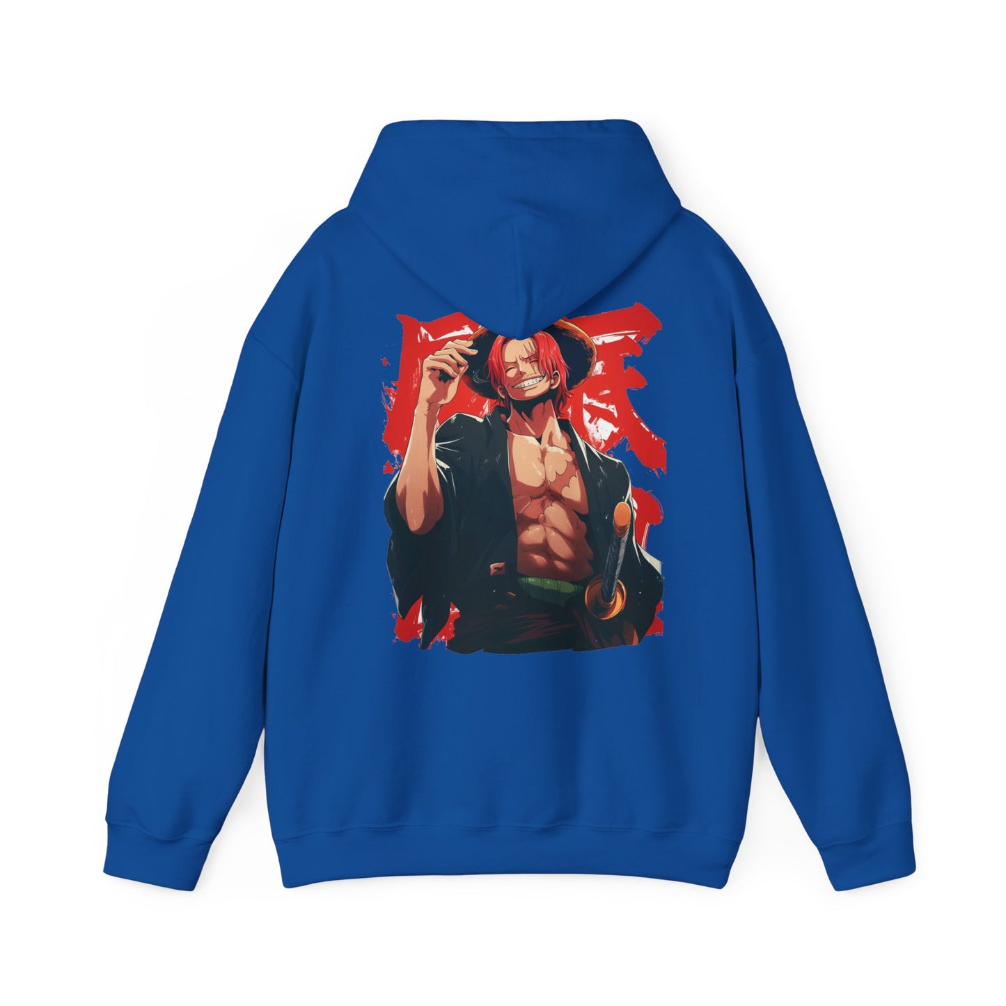 One Piece Hoodie - Shanks Back And Front