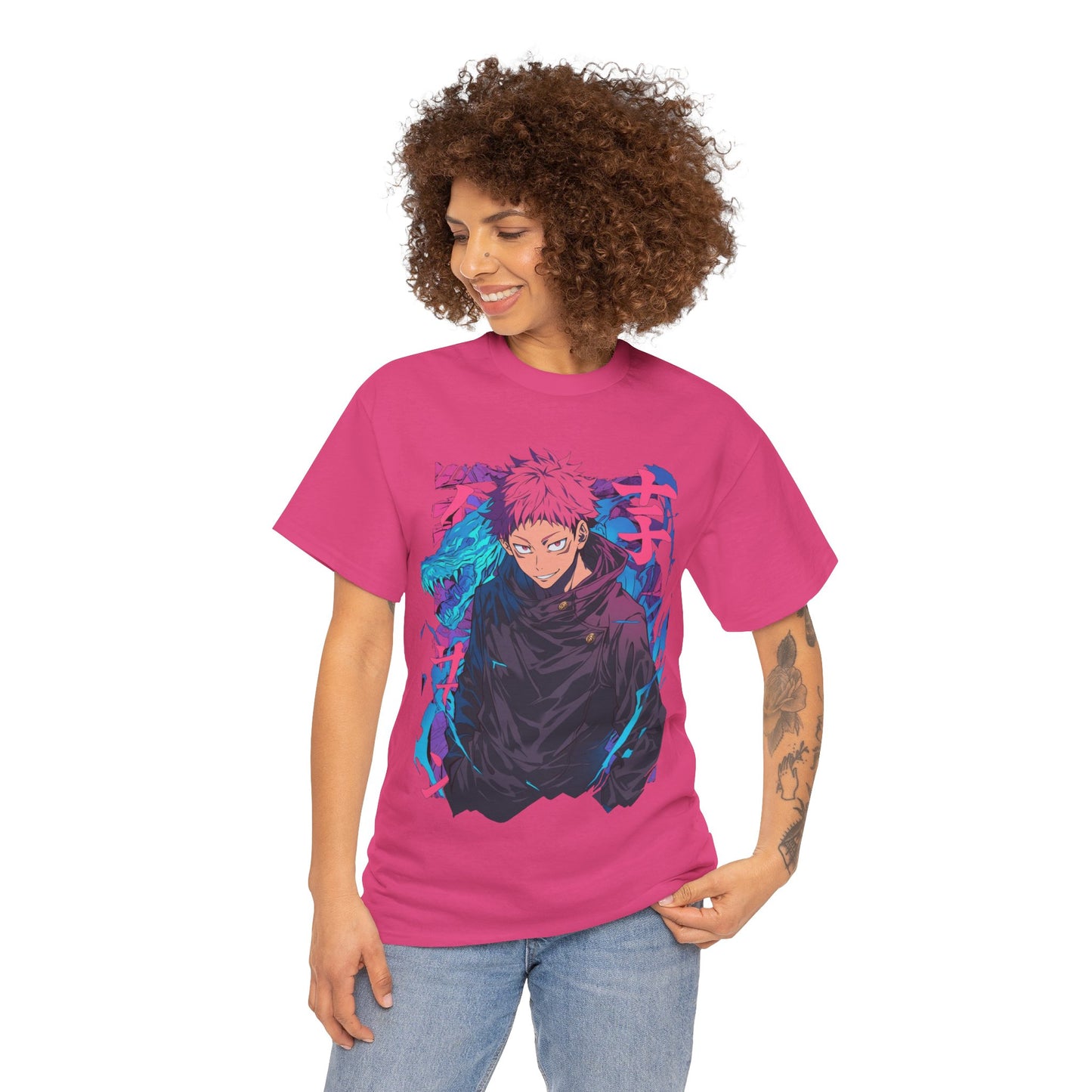 Unisex Heavy Cotton Tee - Jujutsu kaisen